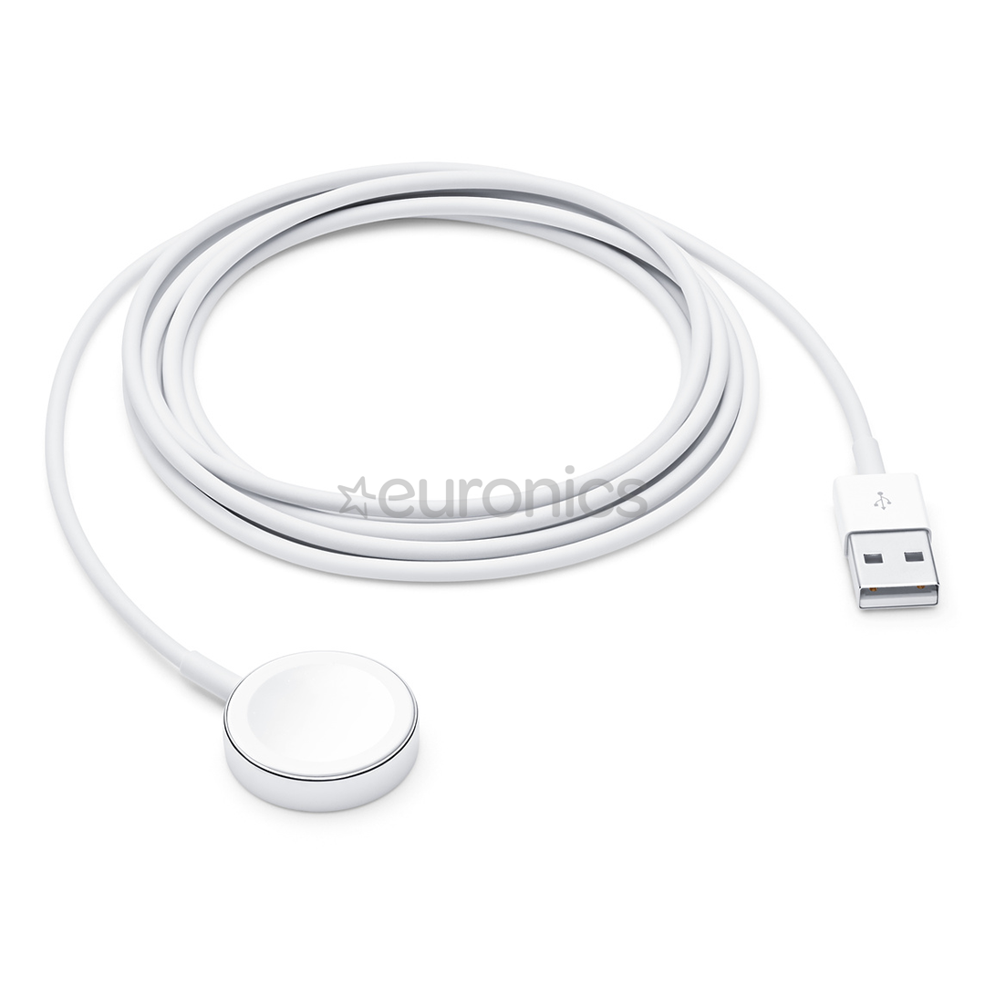 Uzlādes kabelis ar magnēta stiprinājumu priekš Apple Watch / 2m