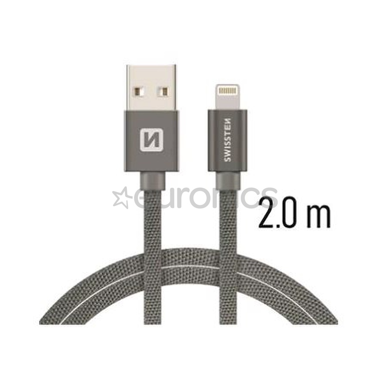 Vads QuickCharge USB-lightning, Swissten