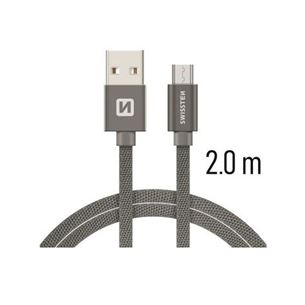 Vads QuickCharge USB-microUSB, Swissten