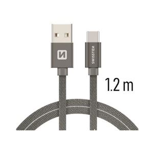 Cable QuickCharge USB-USB-C, Swissten