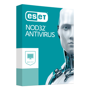 ESET NOD32 Antivirus / 2 users, 12M, 18M renew