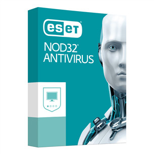 ESET NOD32 Antivirus / 1 lietotājs, 12M,18M renew