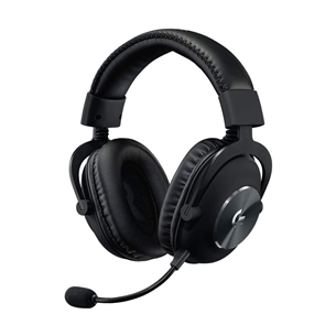 Logitech G PRO, melna - Austiņas ar mikrofonu 981-000812
