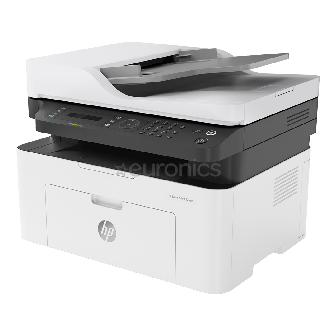 Multifunction laser printer Laser MFP 137fnw, HP