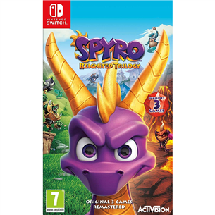 Nintendo Switch spēle, Spyro Reignited Trilogy 5030917284540