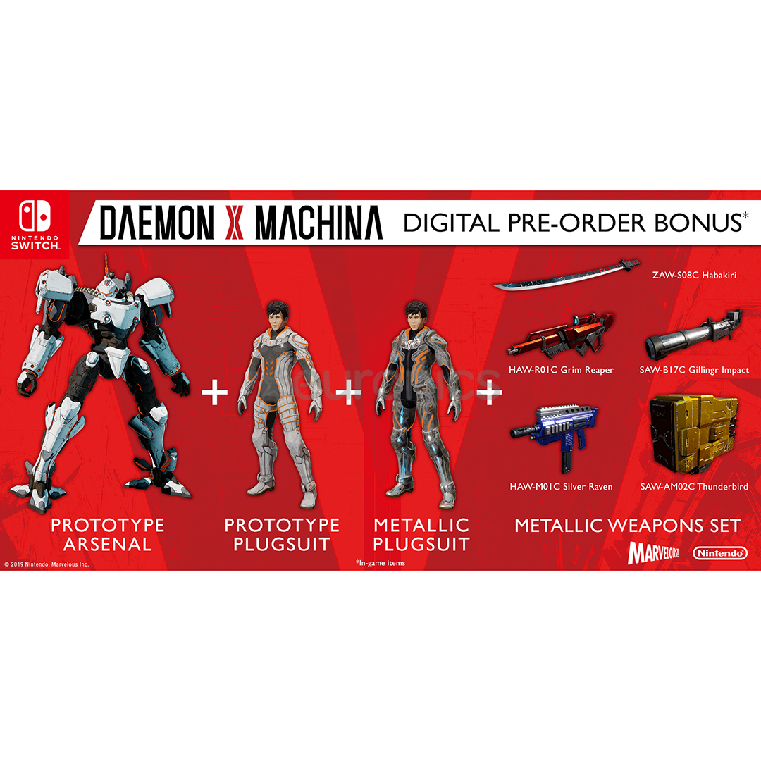 Spēle priekš Nintendo Switch, Daemon X Machina