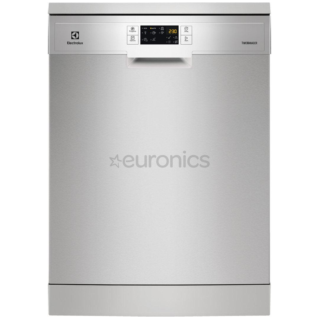 Electrolux, 14 komplekti, platums 60 cm, sudraba - Trauku mazgājamā mašīna