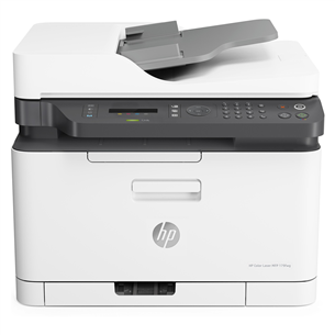 HP Color Laser MFP 179fnw, WiFi, LAN, white - Multifunctional Color Laser Printer