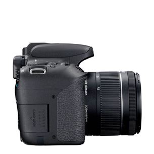 Digitālā spoguļkamera EOS 77D + objektīvs EF-S 18-55mm IS STM, Canon