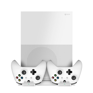 Vertical stand with charger for Xbox One S Piranha