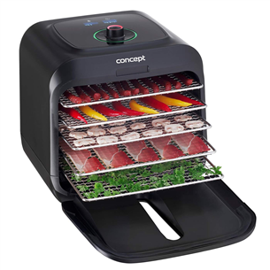 Concept, 500 W, black - Food Dehydrator