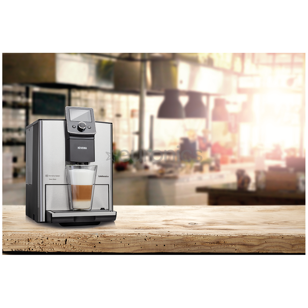 Nivona CafeRomatica 825, nerūsējošā tērauda - Kafijas automāts