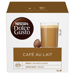 Nescafe Dolce Gusto Café Au Lait, 16 porcijas - Kafijas kapsulas