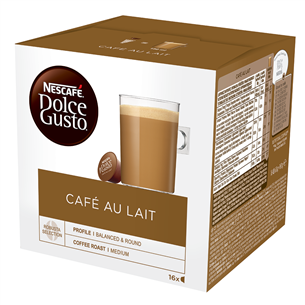 Nescafe Dolce Gusto Café Au Lait, 16 porcijas - Kafijas kapsulas