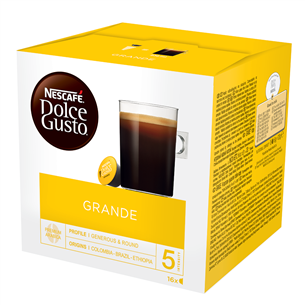 Nescafe Dolce Gusto Grande Aroma, 16 porcijas - Kafijas kapsulas