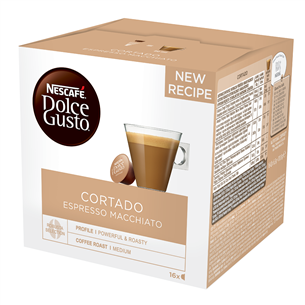 Nescafe Dolce Gusto Cortado, 16 portions - Coffee capsules