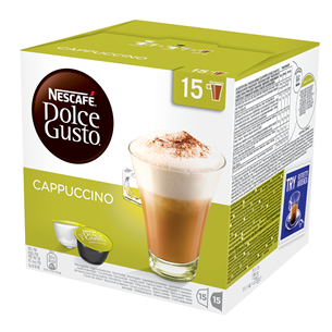 Nescafe Dolce Gusto Cappuccino, 15 porcijas - Kafijas kapsulas