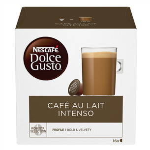 Nescafe Dolce Gusto Café Au Lait Intenso, 16 porcijas - Kafijas kapsulas