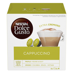 Nescafe Dolce Gusto Cappuccino, 8 porcijas - Kafijas kapsulas