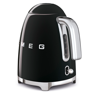 Smeg, 1.7 L, melna - Tējkanna