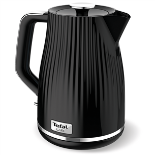 Tefal Loft, 1.7 L, melna - Tējkanna