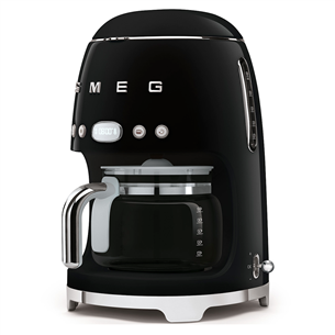 Smeg, ūdens tvertne 1.4 L, melna - Kafijas automāts ar filtru