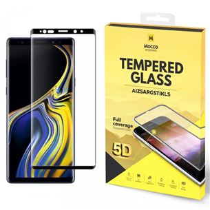 Ekrāna aizsargstikls Full Glue 5D Tempered Glass priekš Galaxy Note 9, Mocco