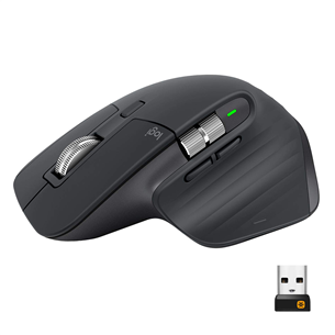 Logitech MX Master 3, melna - Bezvadu datorpele