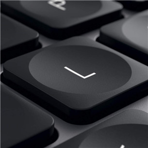 Logitech MX Keys, RUS, pelēka - Bezvadu klaviatūra
