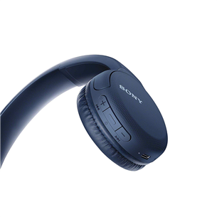 Sony CH510, blue - On-ear Wireless Headphones