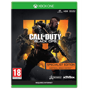 Xbox One game Call of Duty Black Ops 4 Specialist Edition