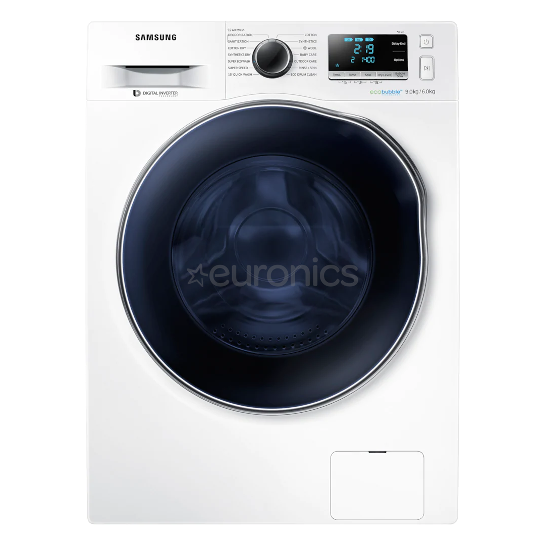 Veļas mazgājamā mašīna ar žāvētāju, Samsung / (9 kg / 6 kg)