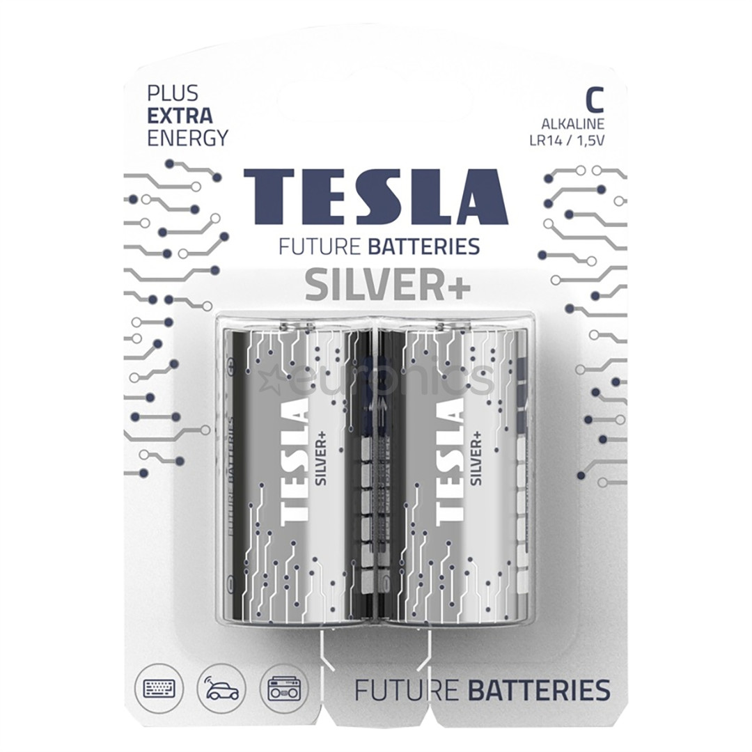 Tesla, C/LR14, 2 gab. - Baterijas