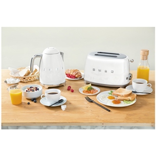 Smeg, 950 W, balta - Tosteris