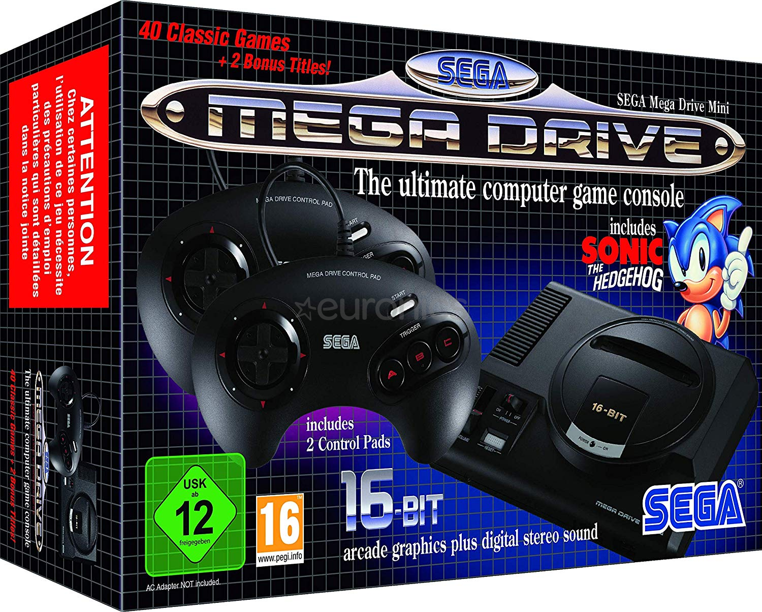 Spēļu konsole SEGA Mega Drive Mini