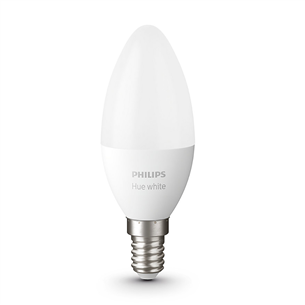 Philips Hue White Bluetooth, E14, balta - Viedā spuldze