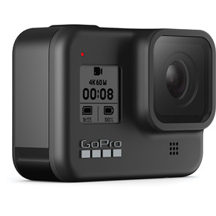 GoPro HERO8 Black, 4K/60fps, melna - Video kamera