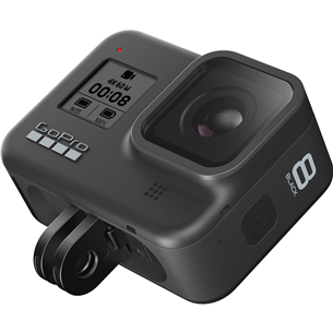 GoPro HERO8 Black, 4K/60fps, melna - Video kamera