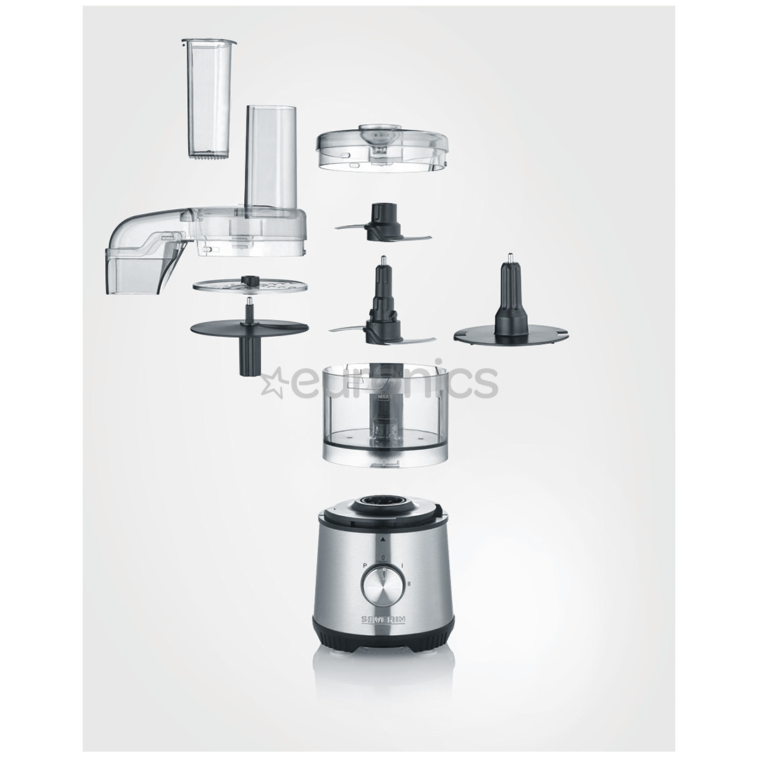 Severin, 400 W, pelēka - Virtuves kombains