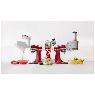 KitchenAid Artisan Elegance, 4.8 L/3 L, 300 W, sarkana - Mikseris