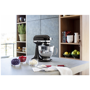 KitchenAid Artisan Elegance, 4.8 L/3 L, 300 W, melna - Mikseris