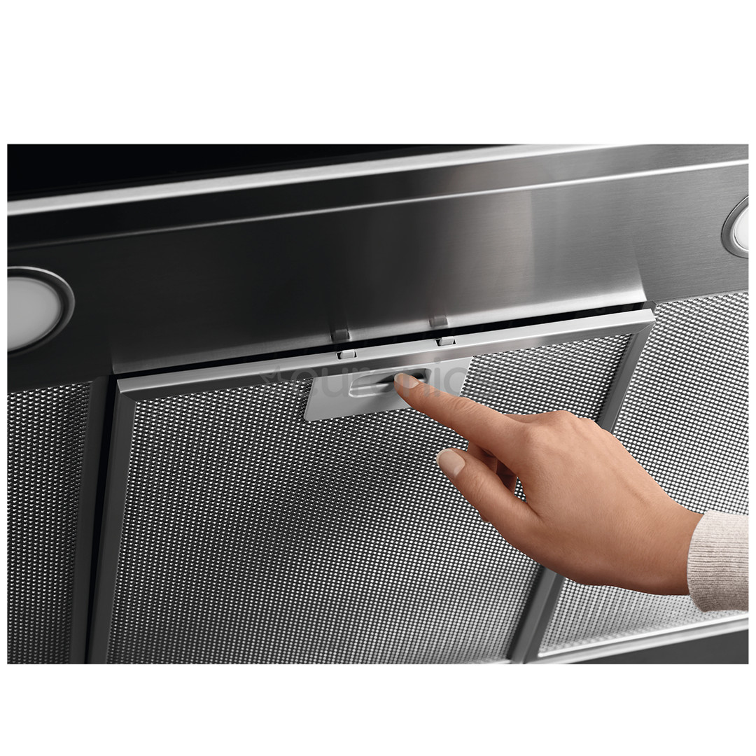 AEG, 440 m³/h, width 52 cm, inox - Built-in Cooker Hood