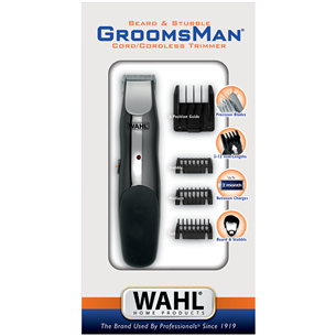 Wahl/ black, 1-12 mm, silver/black - Beard trimmer
