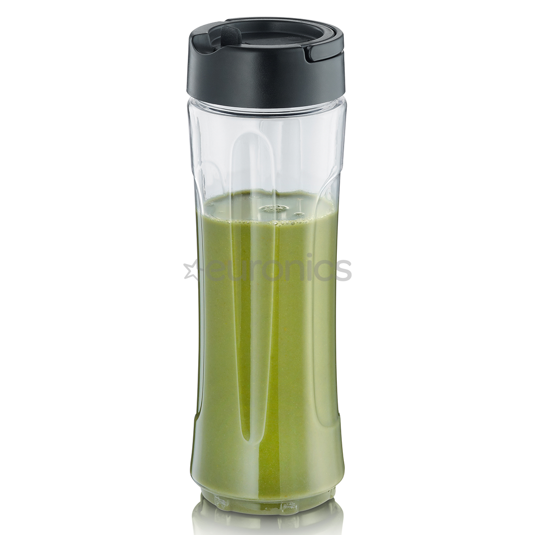 Severin Mix&Go, 300 W, 0.6 L, melna/nerūsējošā tērauda - Blenderis