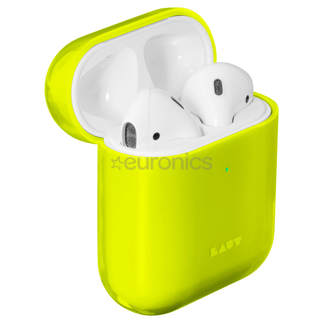 Laut CRYSTAL-X, AirPods, dzeltena - Apvalks