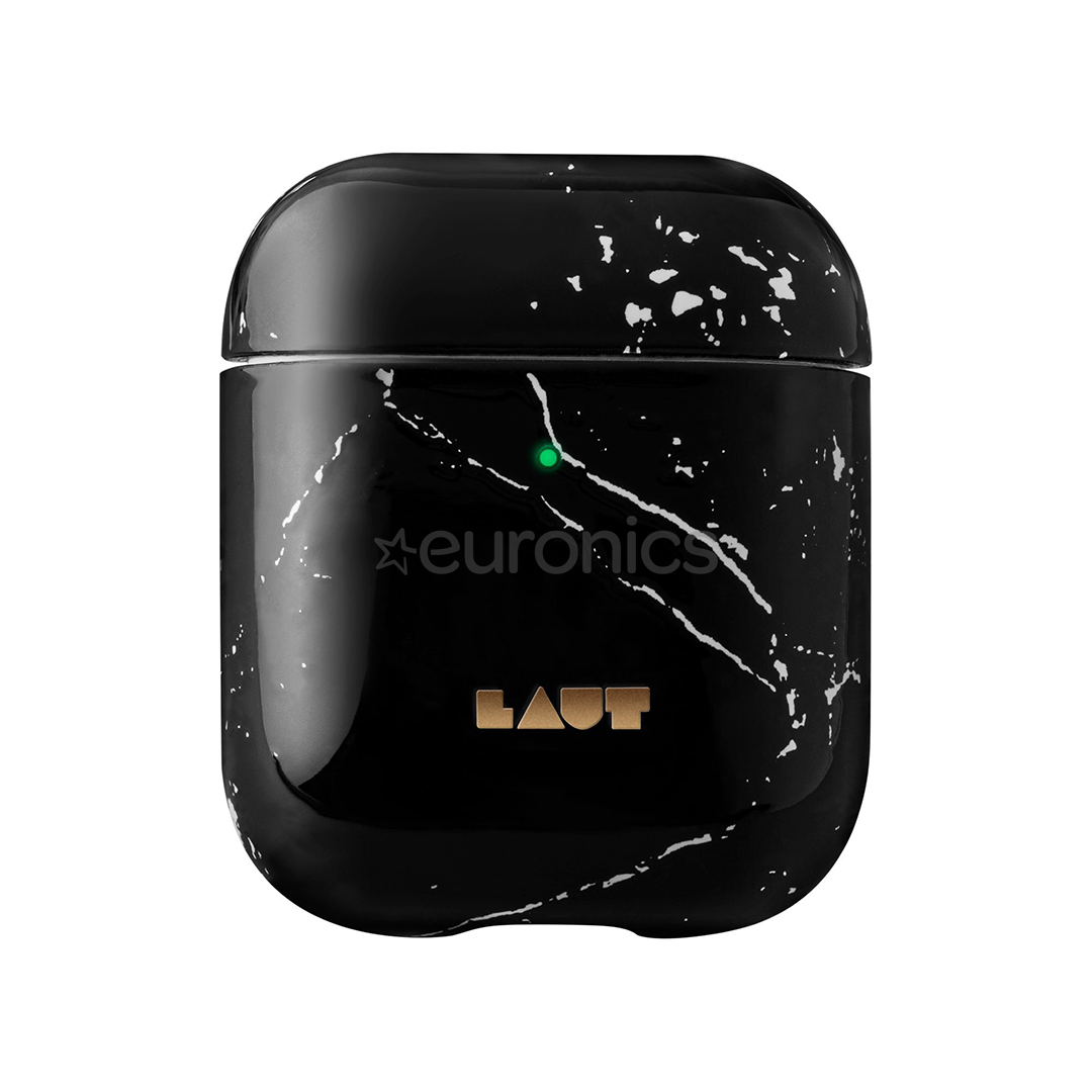 Laut HUEX ELEMENTS, AirPods, melna - Apvalks