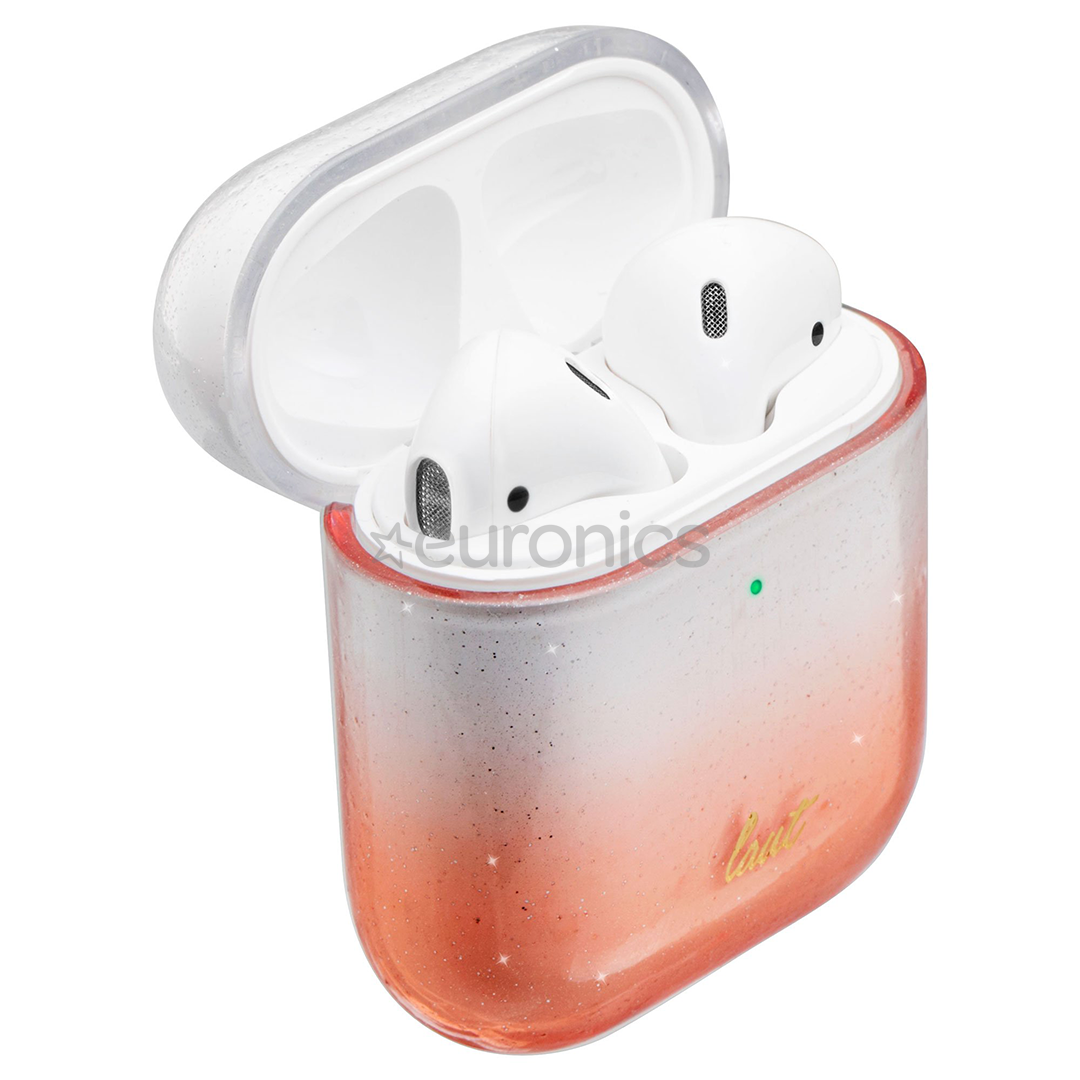 Laut OMBRE SPARKLE, AirPods, balta/oranža - Apvalks