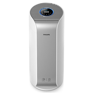 Philips 3000i, 520 м³/ч, белый/серый - Очиститель воздуха