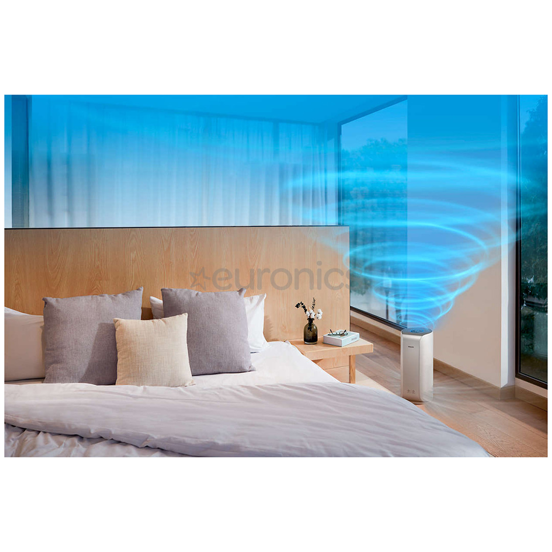 Philips 3000i, 520 m³/h, balta/pelēka - Gaisa attīrītājs