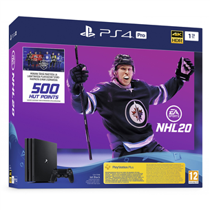 Console Sony PlayStation 4 Pro (1 TB) + NHL 20